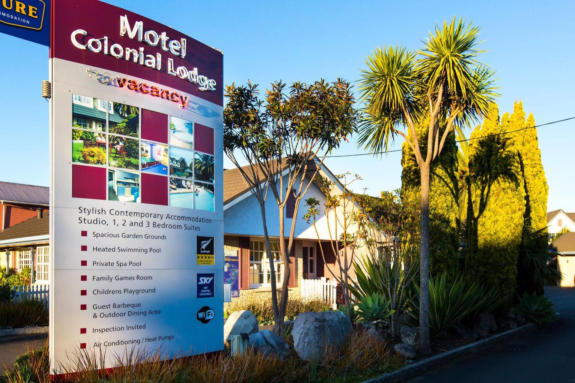 Asure Colonial Lodge Motel Napier Eksteriør billede